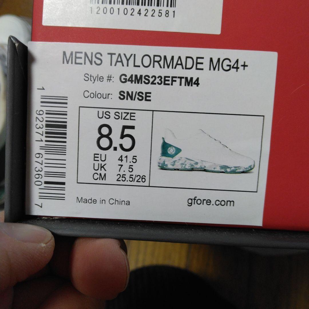 テーラーメイド×ジーフォア　スパイクレス　ゴルフシューズ　G4MS23EFTM4