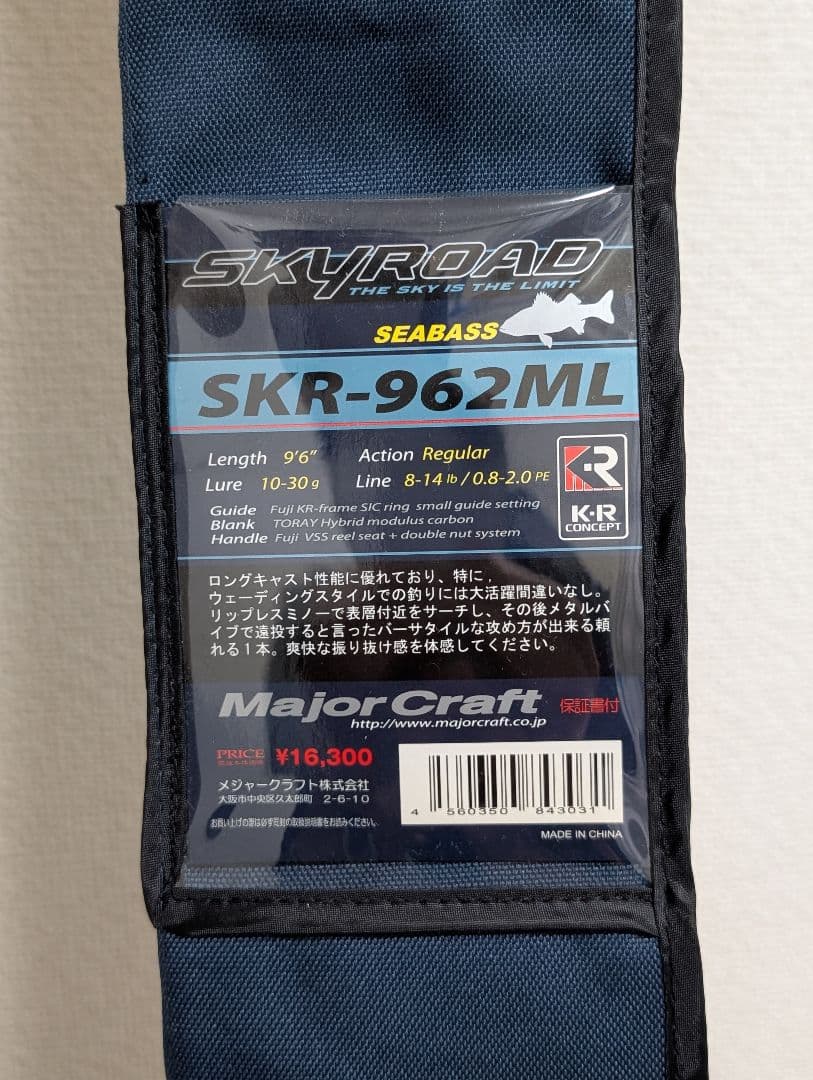 SKYROAD シーバスロッド ロッドケース付
