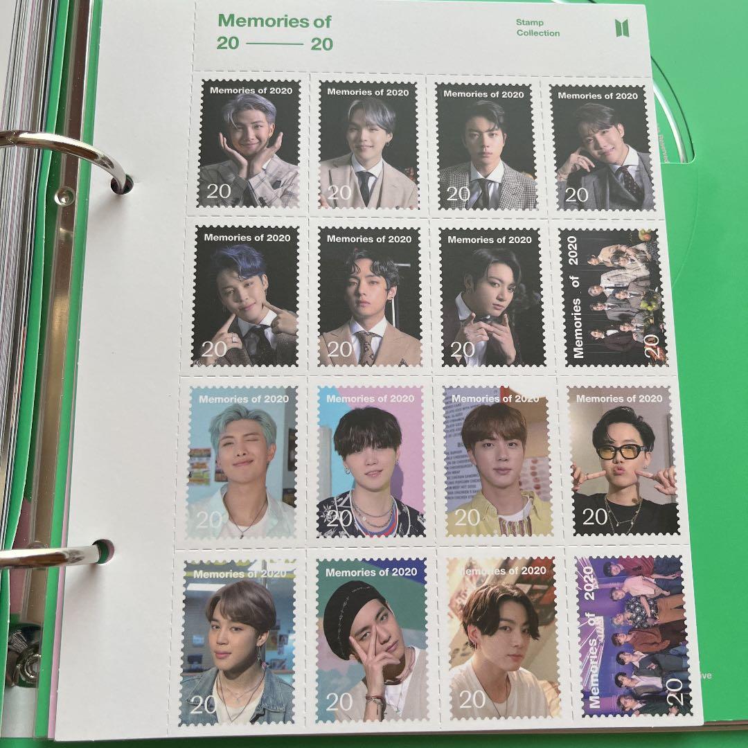 BTS memories of2020 DVD トレカユンギ