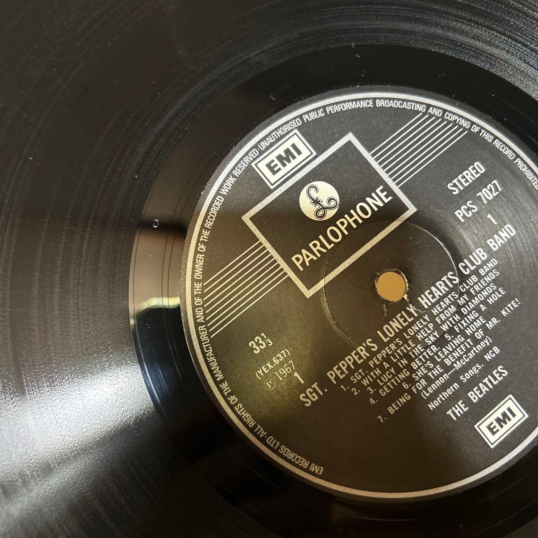 ビートルズ／UK盤2EMI／マト1.2／雑音微小／