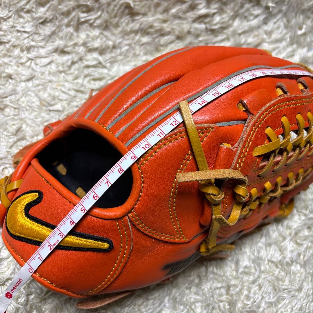 NIKE DIAMOND READY GATE 野球 グローブ 軟式 オレンジ
