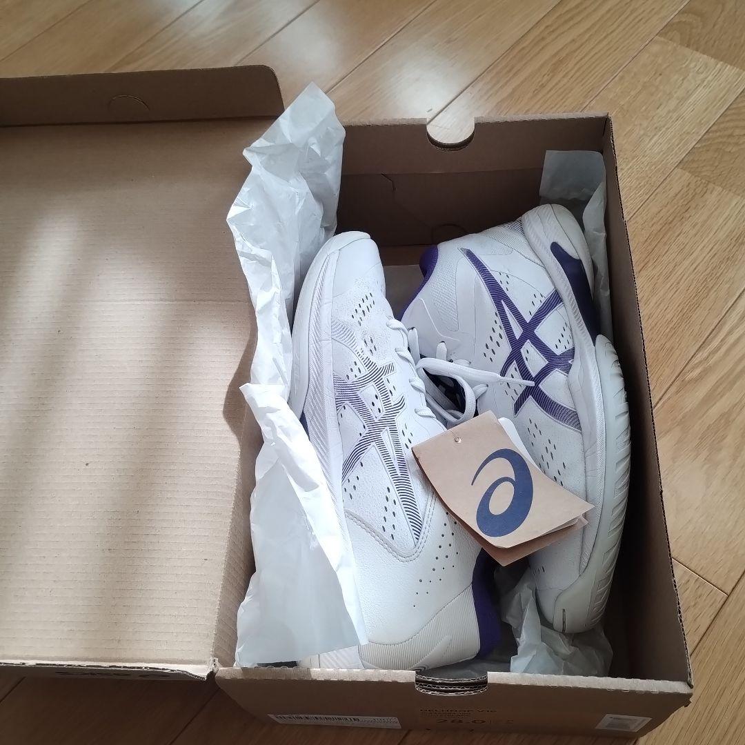 美品★asics バスケットボールシューズ　ゲル フープ V16 スタンダード