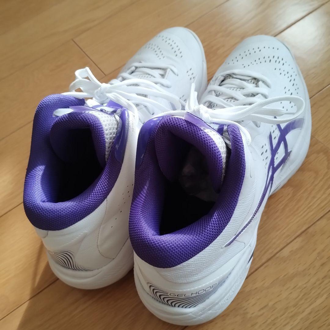 美品★asics バスケットボールシューズ　ゲル フープ V16 スタンダード