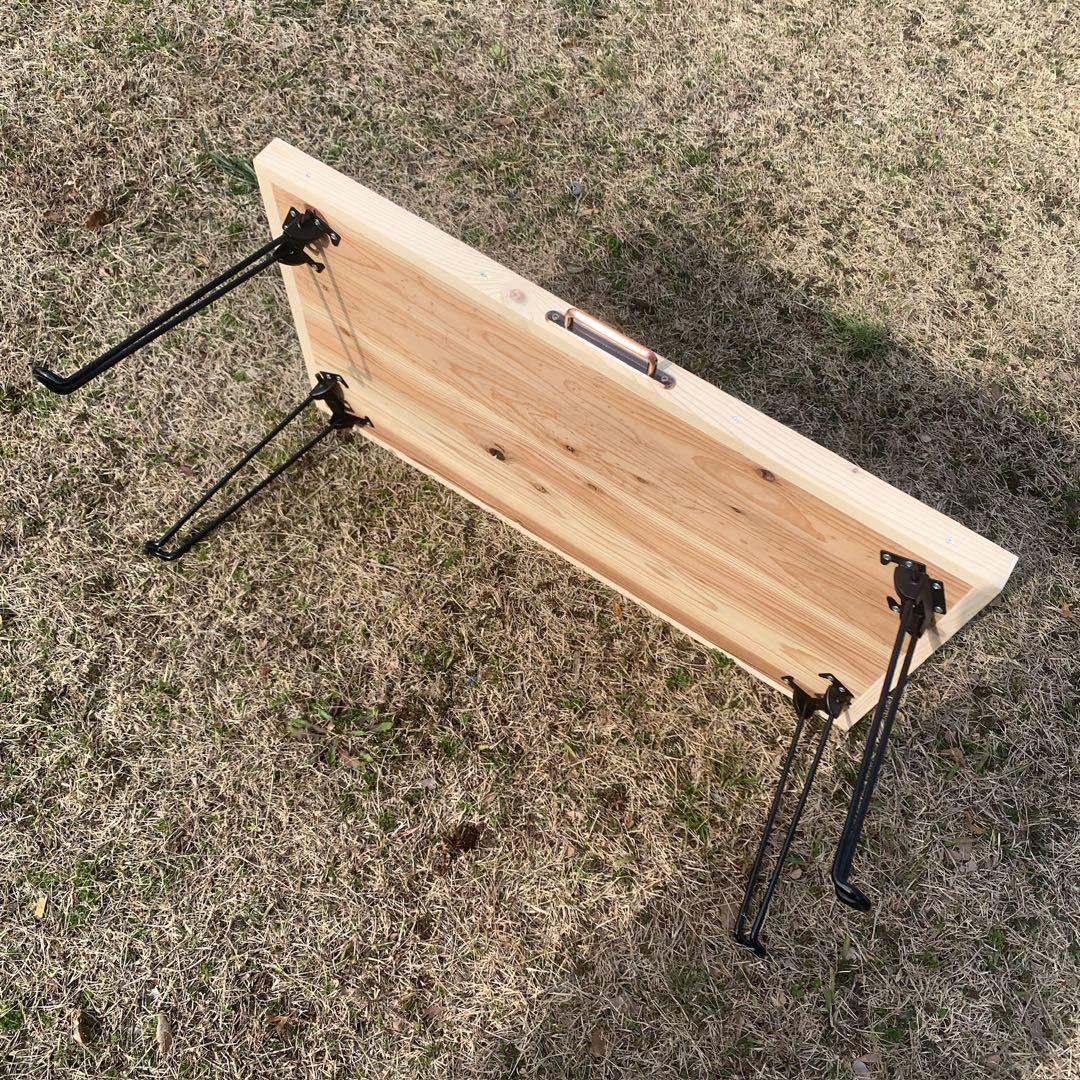 サイドテーブル　ローテーブル　アウトドアキャンプ　折りたたみ