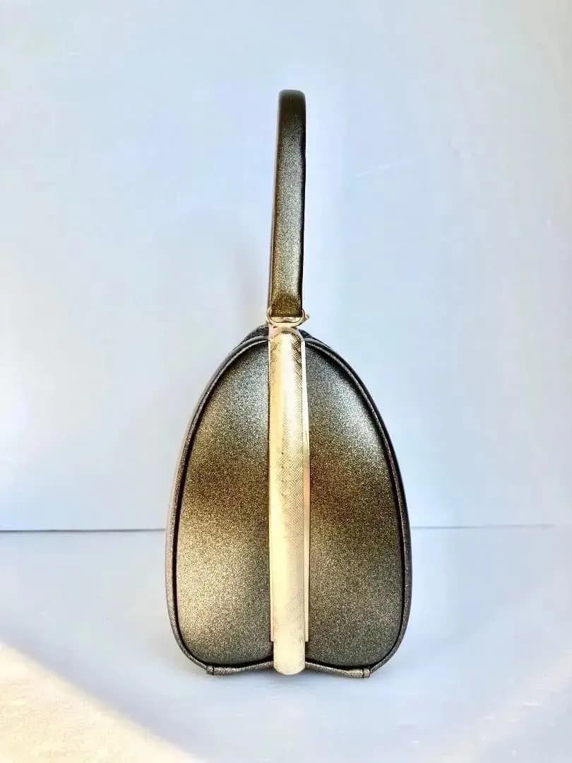 未使用美品 高級和装バック 格調高く彩文殊（あやもんじゅ）織物仕立て