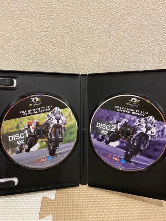 マン島ＴＴレースDVD 2014-2015年　２枚セット