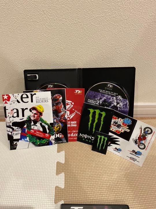 マン島ＴＴレースDVD 2014-2015年　２枚セット