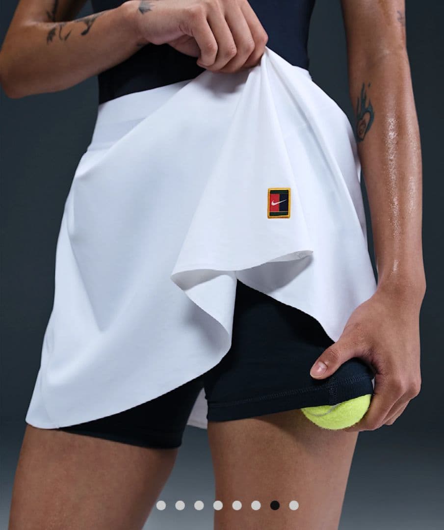 NIKEナイキコートスラムエース　テニススコート