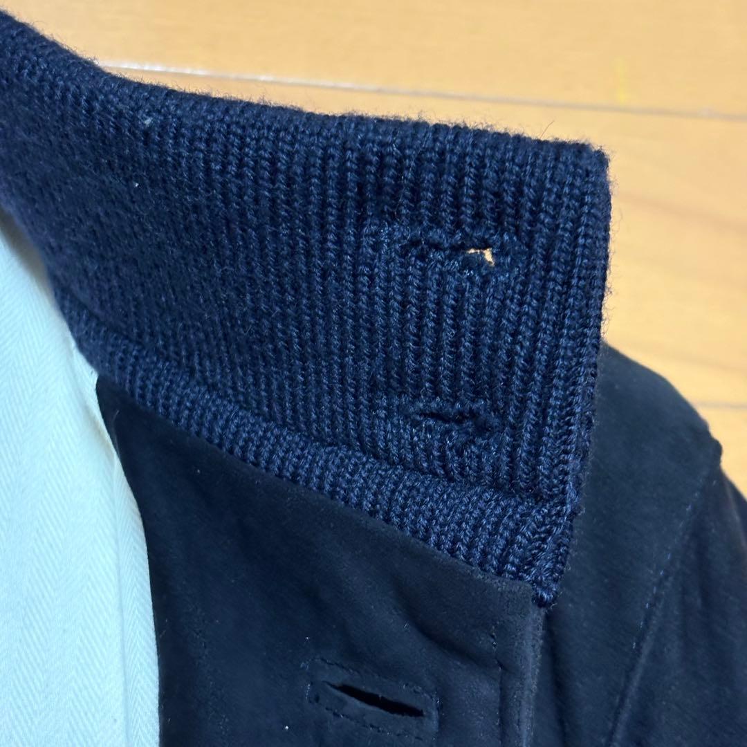 48 CINQUANTA ネイビー スエードジャケット