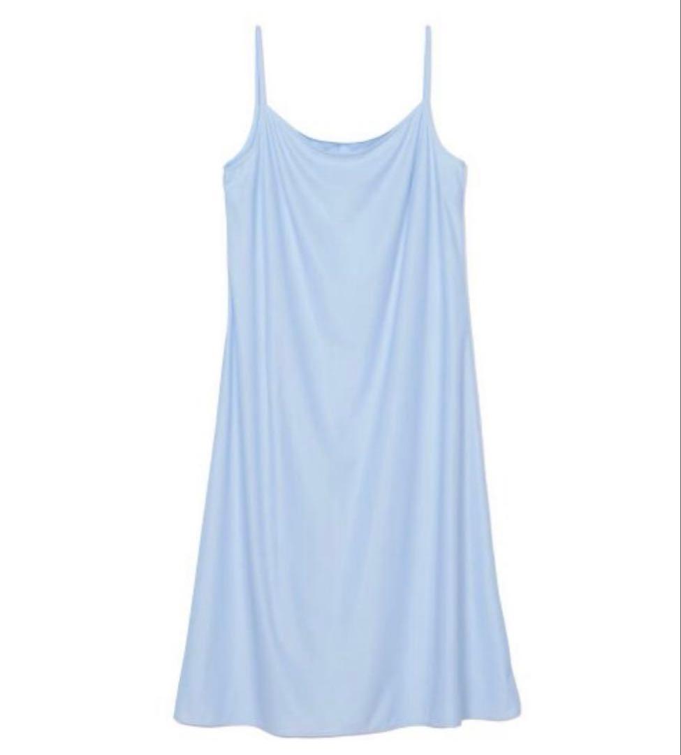 超美品　ANAYI ドビーストライプラッフル ワンピース