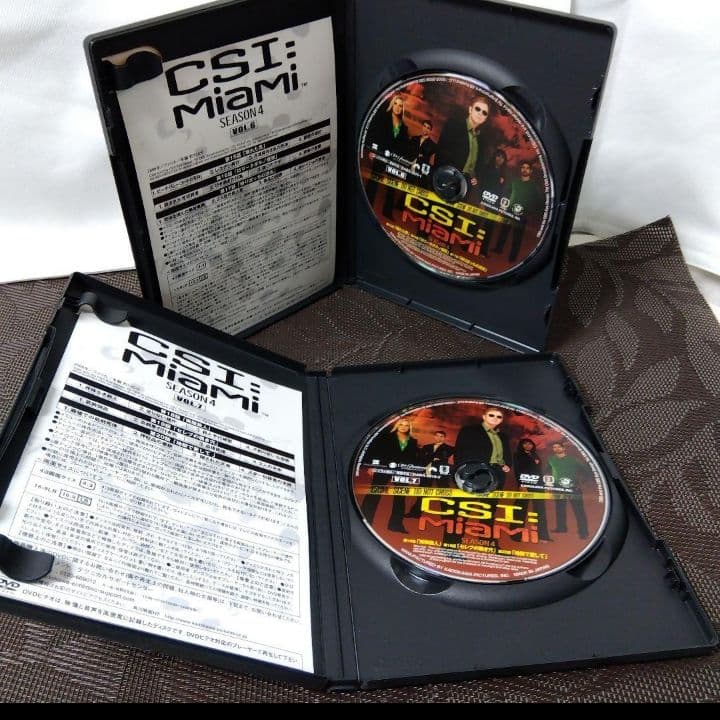 DVD「CSI:マイアミ シーズン4 コンプリートDVD-BOX-2〈4枚組〉」