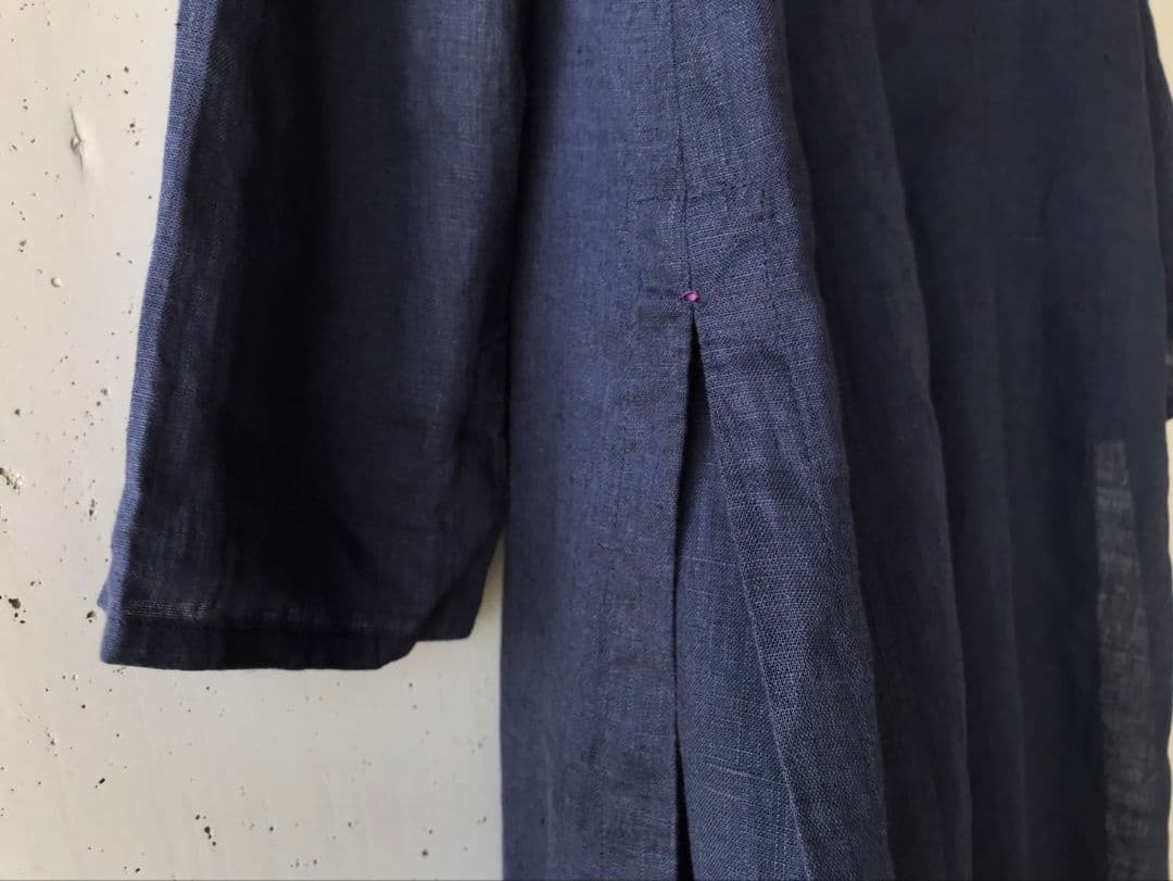 ❋ GIEDRIUS ワンピース 麻 リトアニア リネン ❋ ガウン 羽織