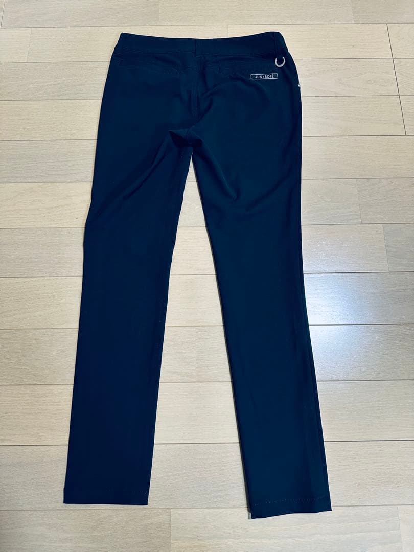 JUN&ROPE スキニー パンツ ブラック Mサイズ UVカット 撥水 ゴルフ