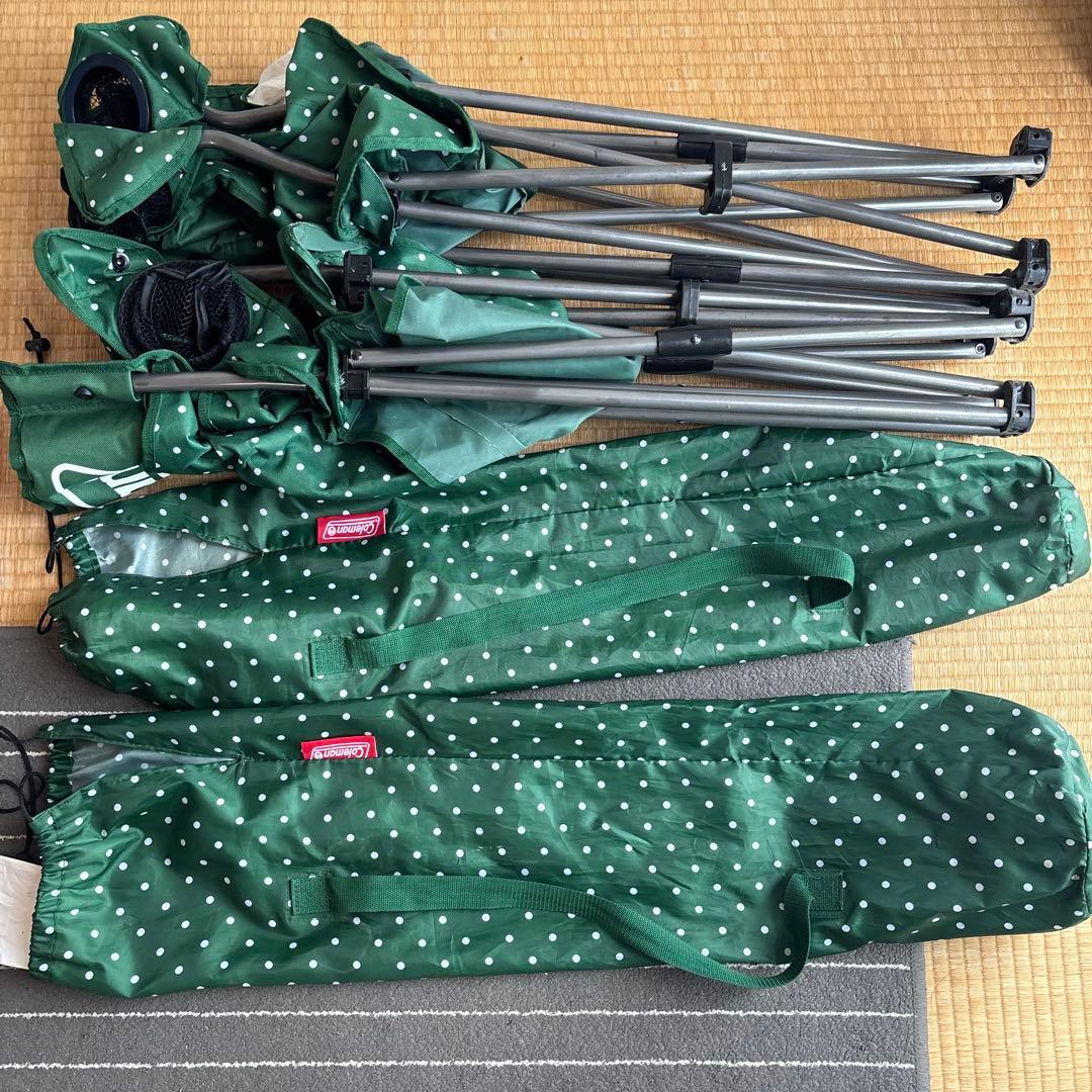 コールマン アウトドアチェア　2脚セット　Coleman