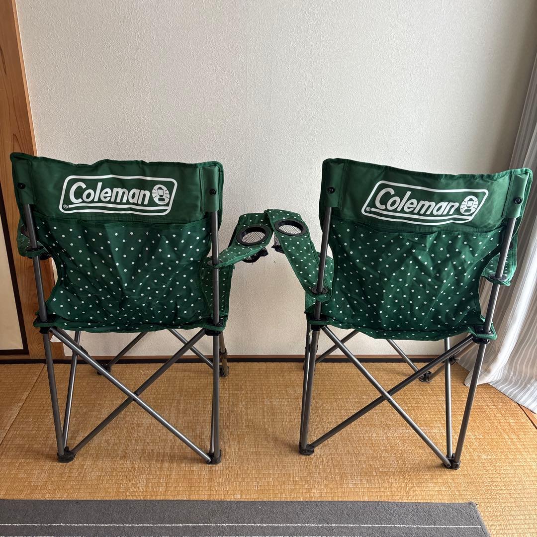 コールマン アウトドアチェア　2脚セット　Coleman