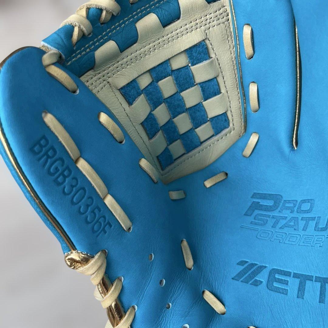 未使用　ZETT PROSTATUS 源田壮亮　オーダーグラブ　グローブ　軟式