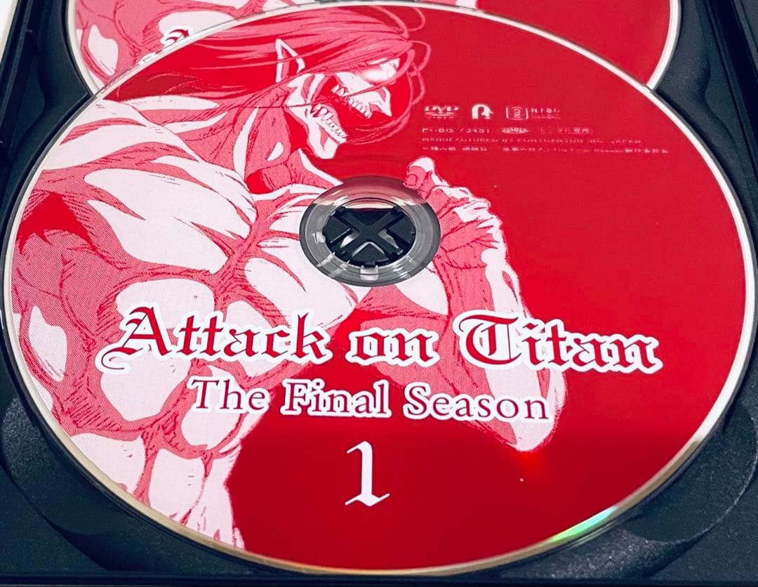 進撃の巨人　Final Season ファイナル　【全17巻】　DVD 全巻