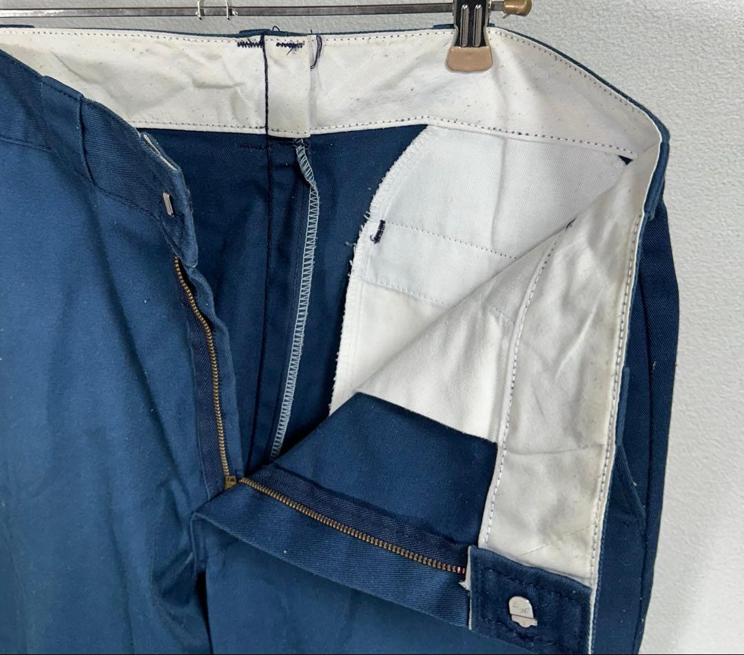 神サイズ 90s Dickies 874 紺 USA製 W33L30 アメカジ