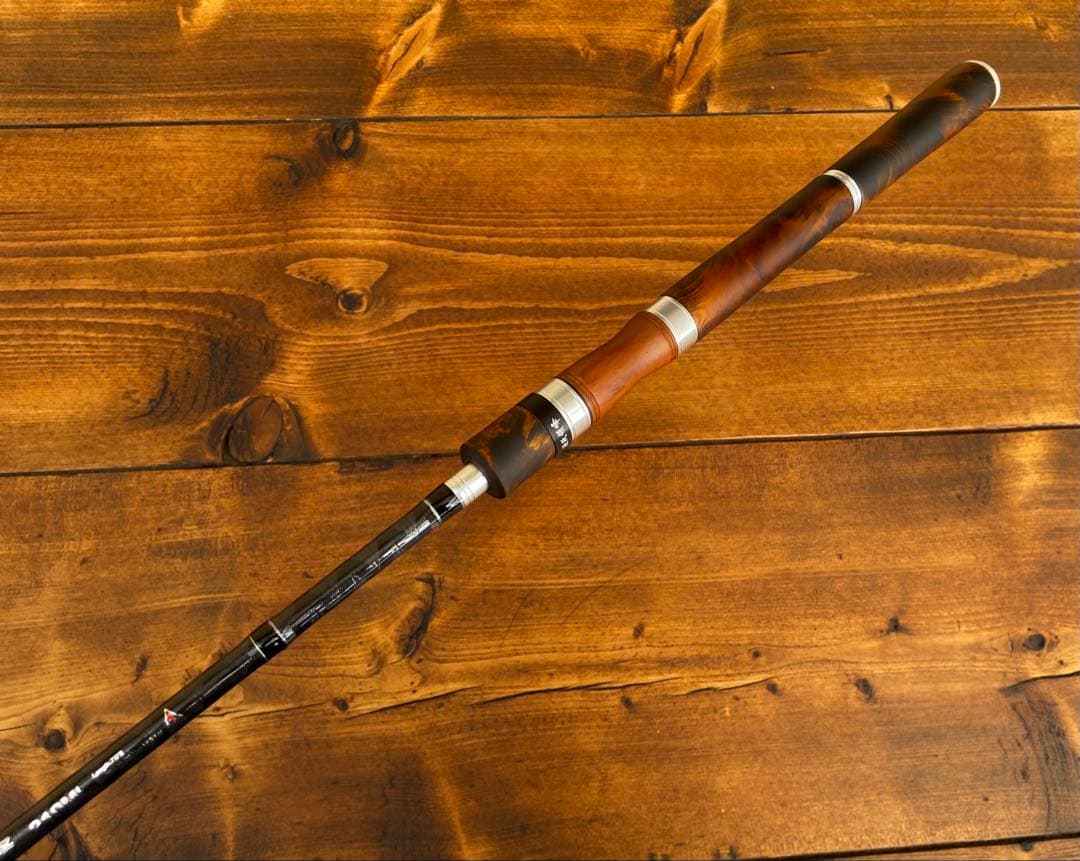 スピニングロッド　7ft ML バスロッド　バス釣り　トラウト　ウッドグリップ