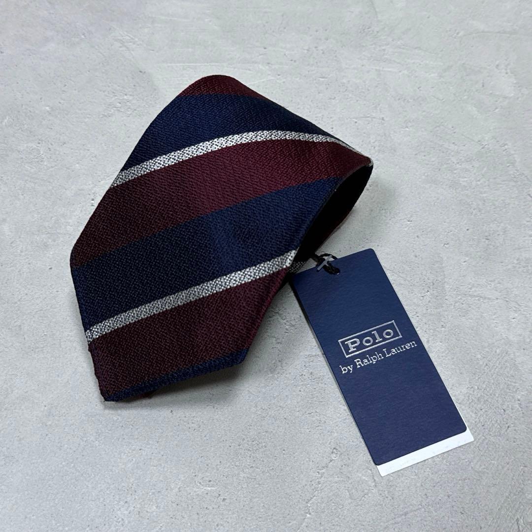 新品 24AW ポロラルフローレン ヴィンテージインスパイアド シルクタイ