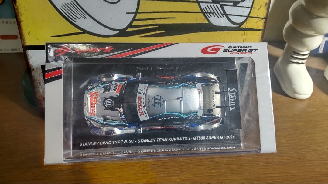 ミニ男商品.スパーク製.シビックタイプＲ.スタンレーチームクニミツ２０２４