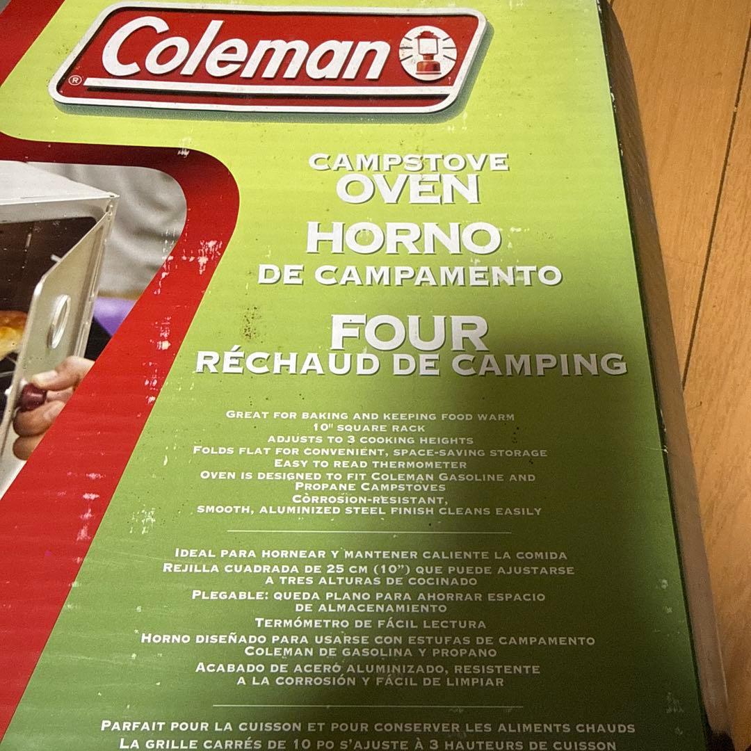 キャンプ用折りたたみ式オーブン　coleman　コールマン