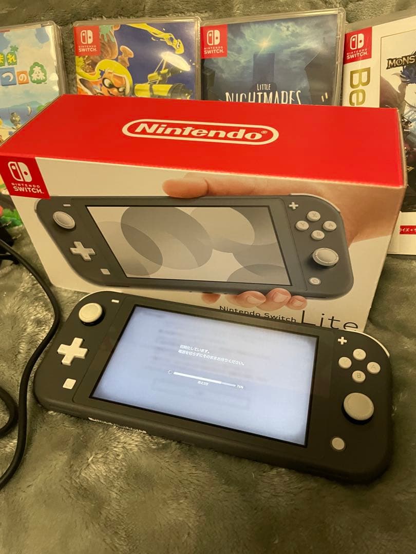 ま*い様 Nintendo Switch Lite + ゲームソフト5本セットま