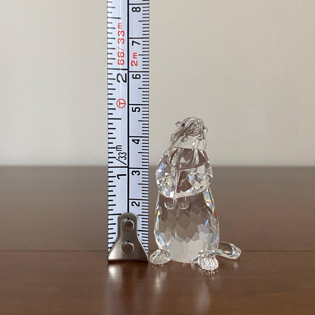 SWAROVSKI スワロフスキー クリスタル マーモット 置物
