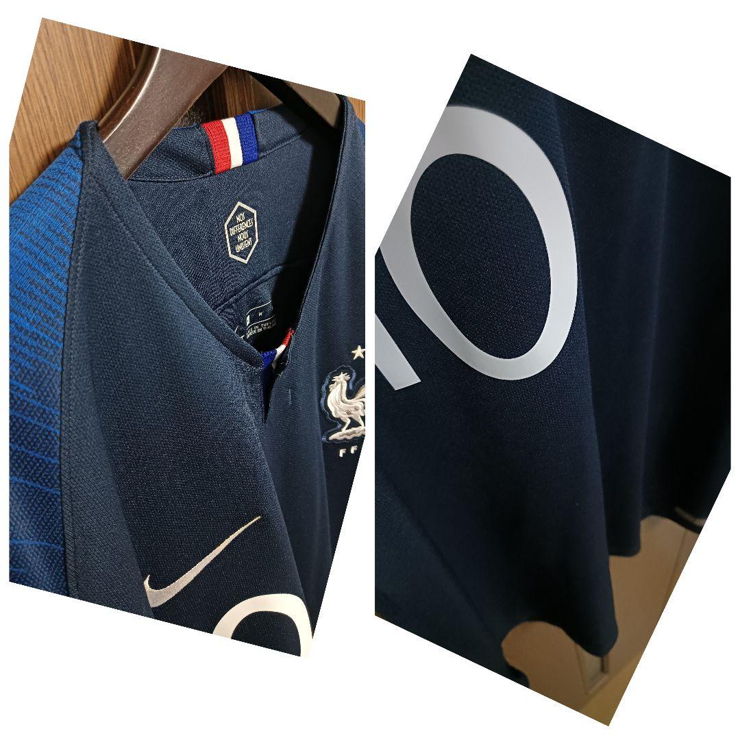 ナイキ フランス代表 エムバペ ユニフォーム 2018ホーム M 紙タグ付き