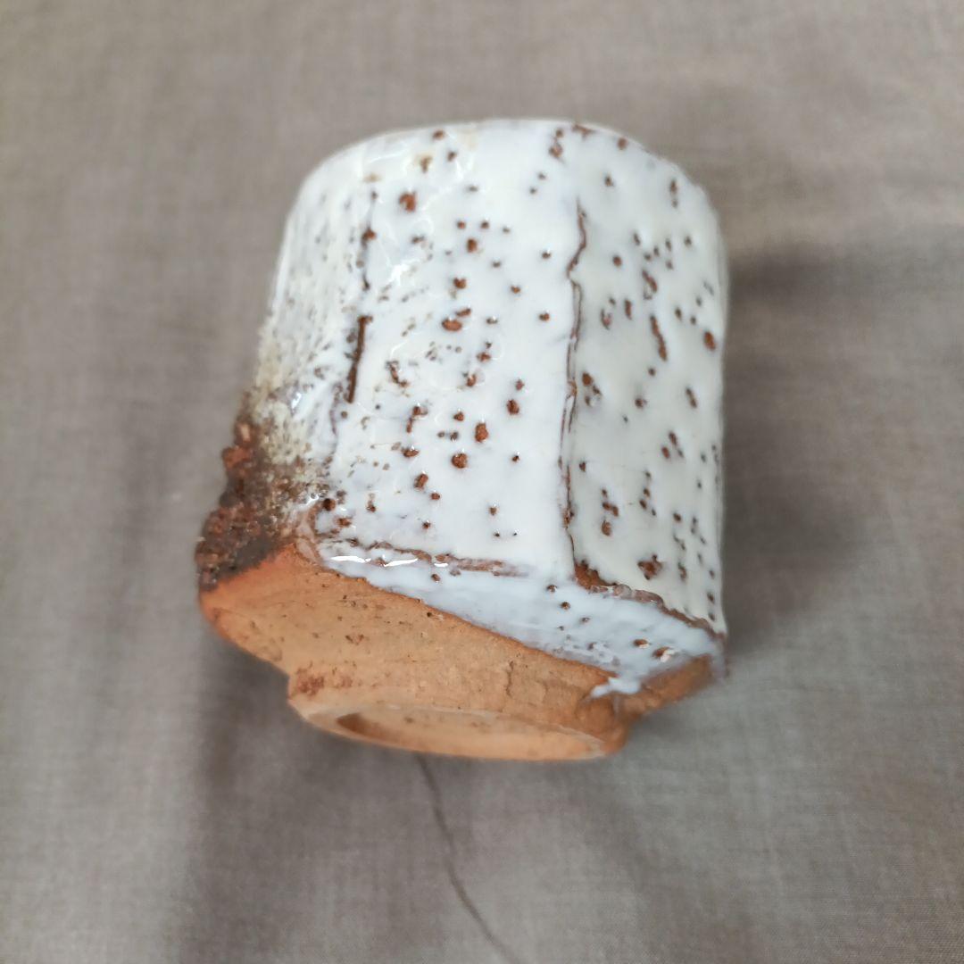 萩焼　渋谷泥詩　湯呑み　筒茶碗