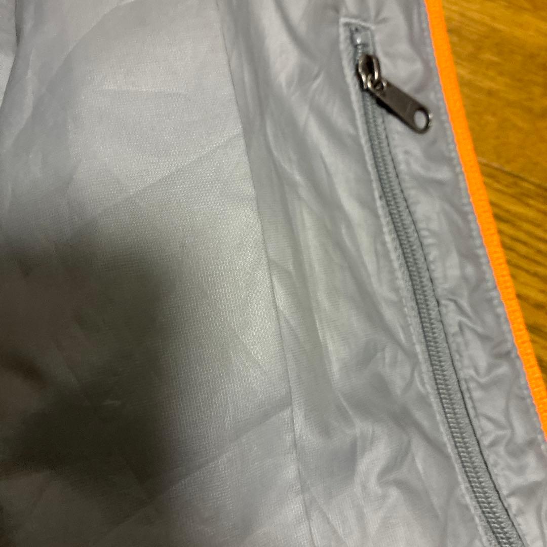 00sビンテージ パタゴニア マイクロパフベスト プリマロフト マンゴー S古着