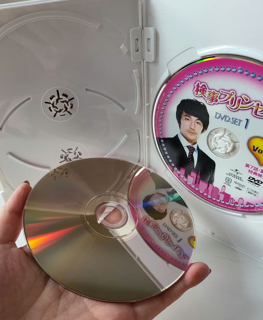 【送料込】「検事プリンセス DVD-SET1〈4枚組〉定価15000円+税金