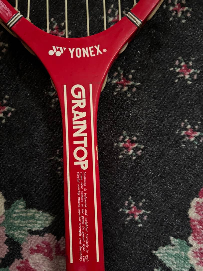 YONEX GRANITOP テニスラケット 赤