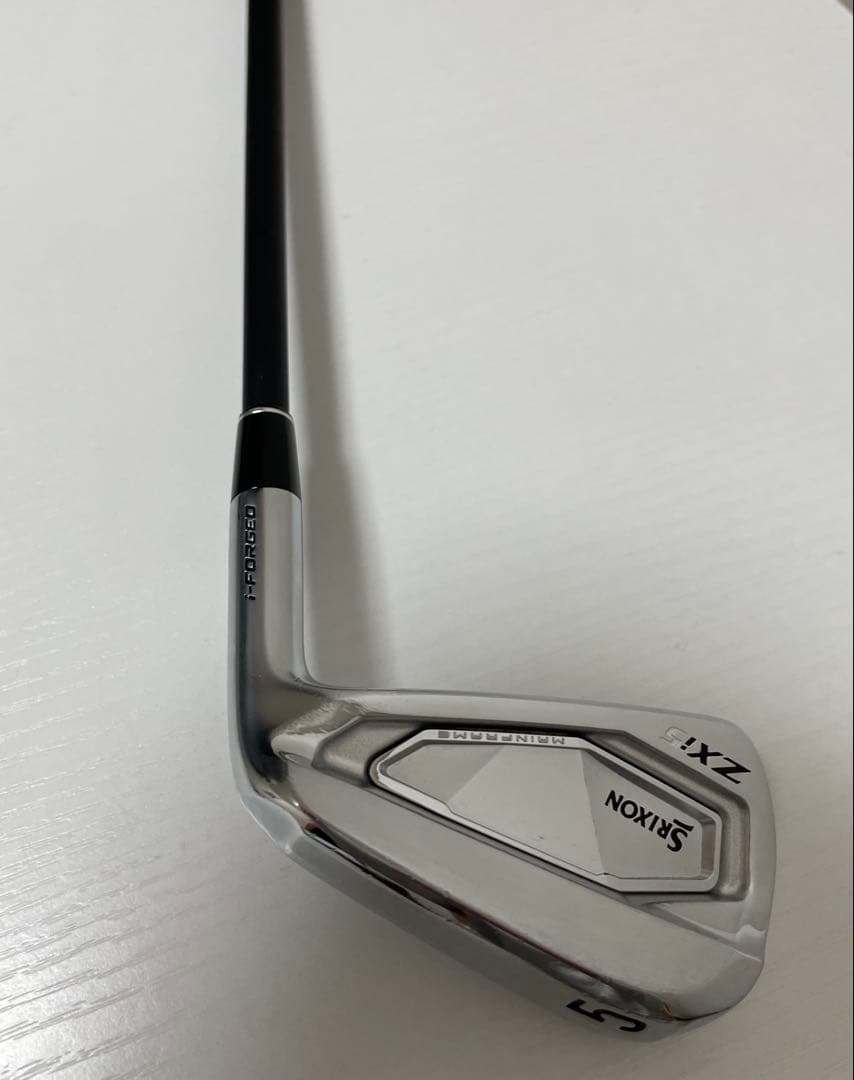 美品！スリクソン　ZXi5 5番アイアン　単品TRAVIL IRON 75S
