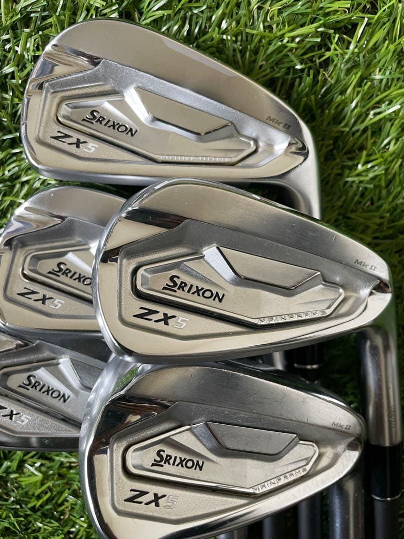 【超美品】Srixon ZX5 MKⅡ アイアン TRAVILIRON #6-P