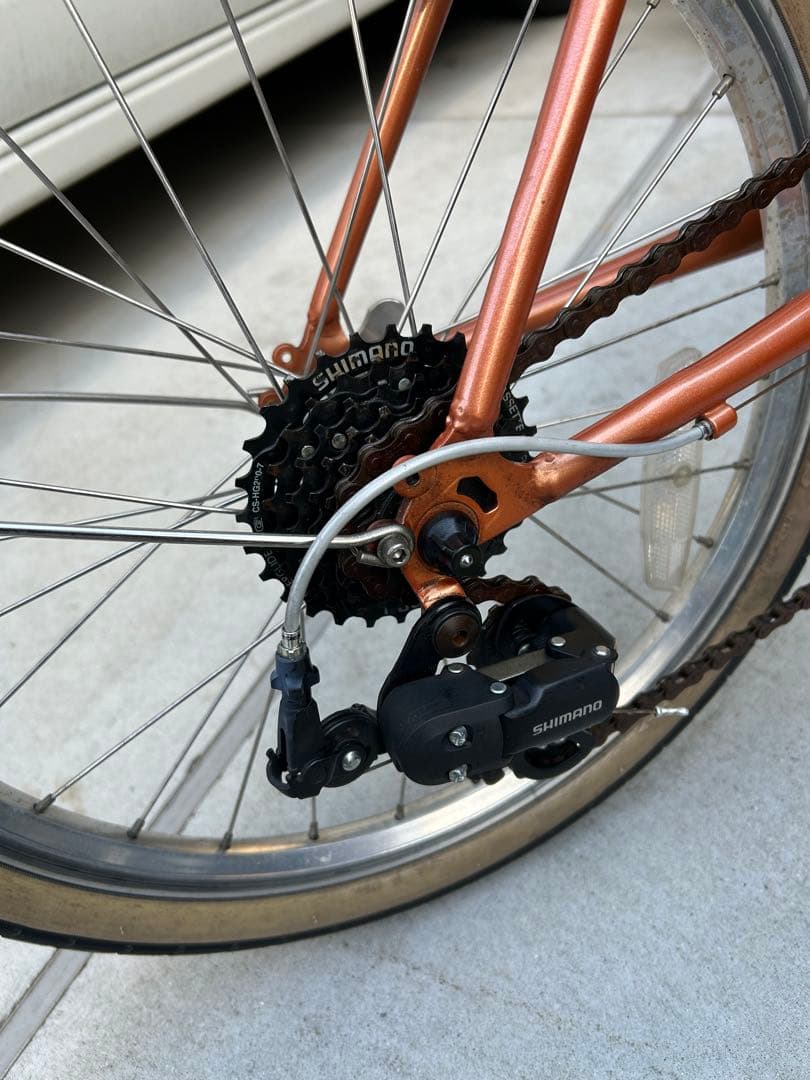 DAHON ダホン　ミニベロ　クラシックビンテージカラー　ギヤ付き