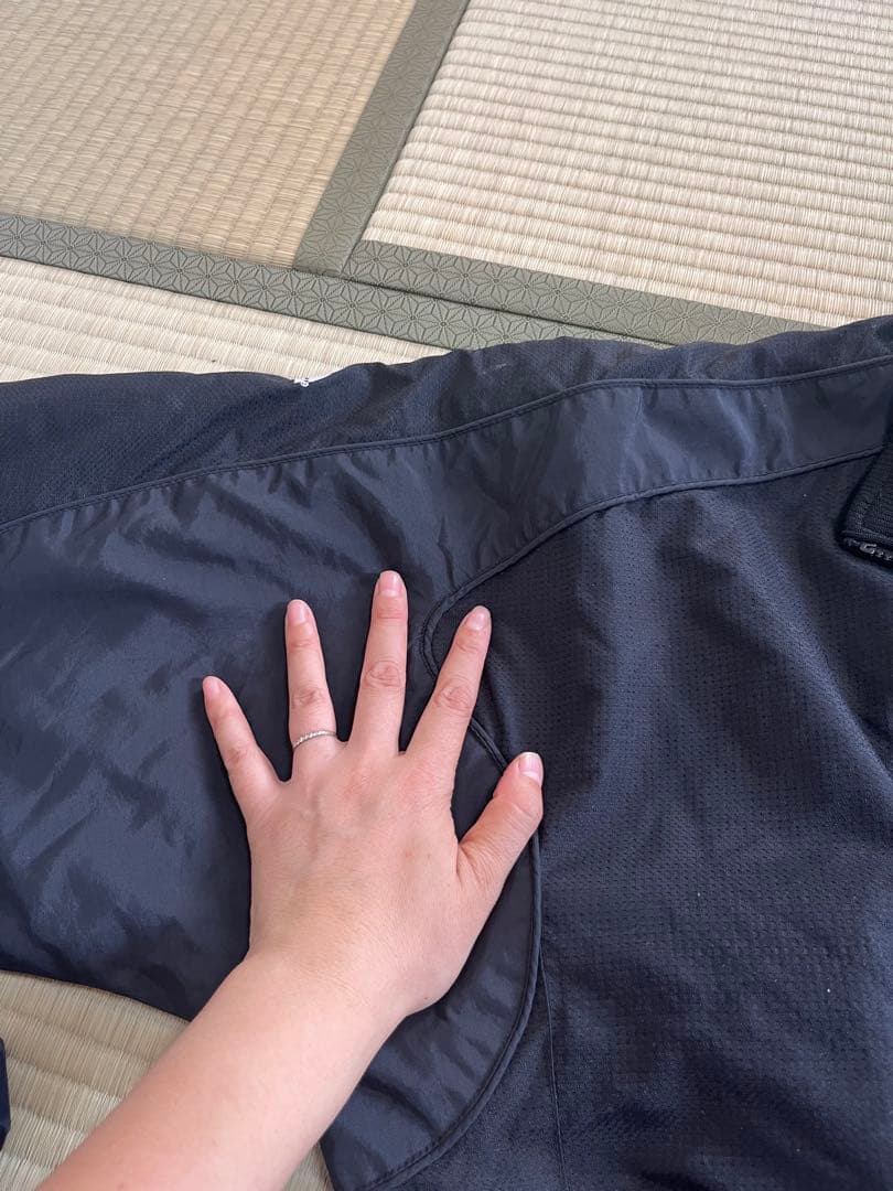 Majestic × CWS.ホワイトソックス フリース裏地 古着 スタジャン