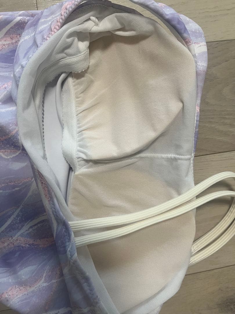 【美品】ALBOVE水陸両用ウェア　スポブラアシンメトリーヨガウェア【Mサイズ】