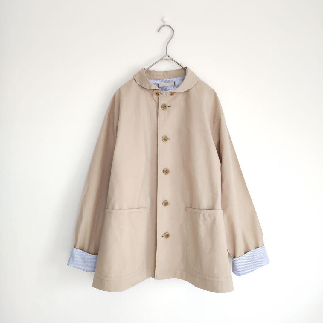 ナチュラルランドリー ⿻ダンプワッシャー マリネジャケットカバーオール 製品洗い