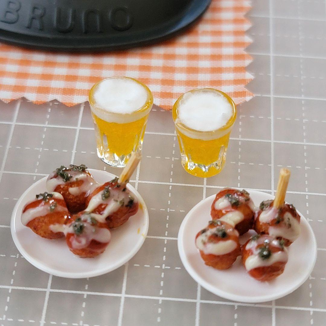 ミニチュアフード たこ焼きセット