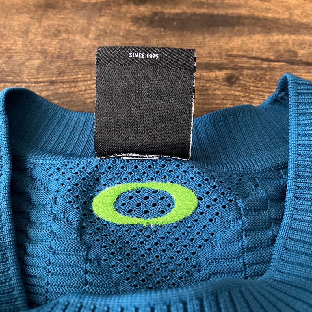 OAKLEY オークリー ゴルフ ウェア スカル 長袖 セーター メンズＬ