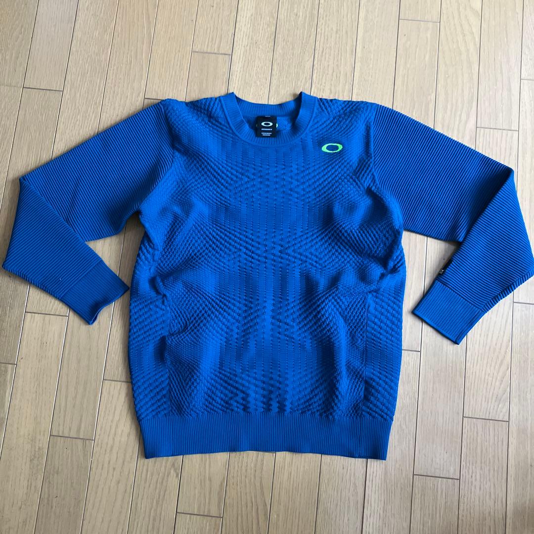 OAKLEY オークリー ゴルフ ウェア スカル 長袖 セーター メンズＬ