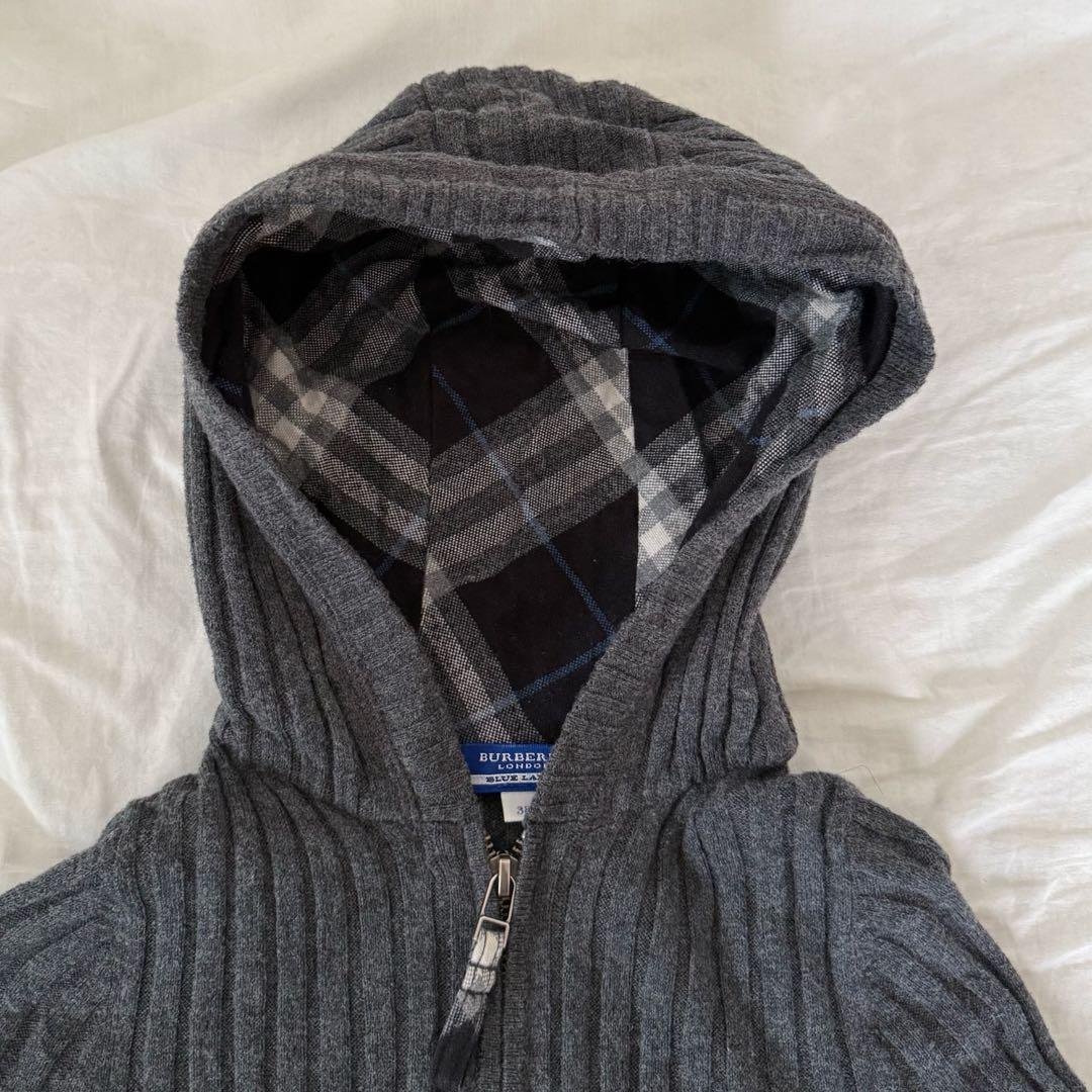 BURBERRY パーカー　y2k 平成ギャル　グランジ　ピチニット　コケット