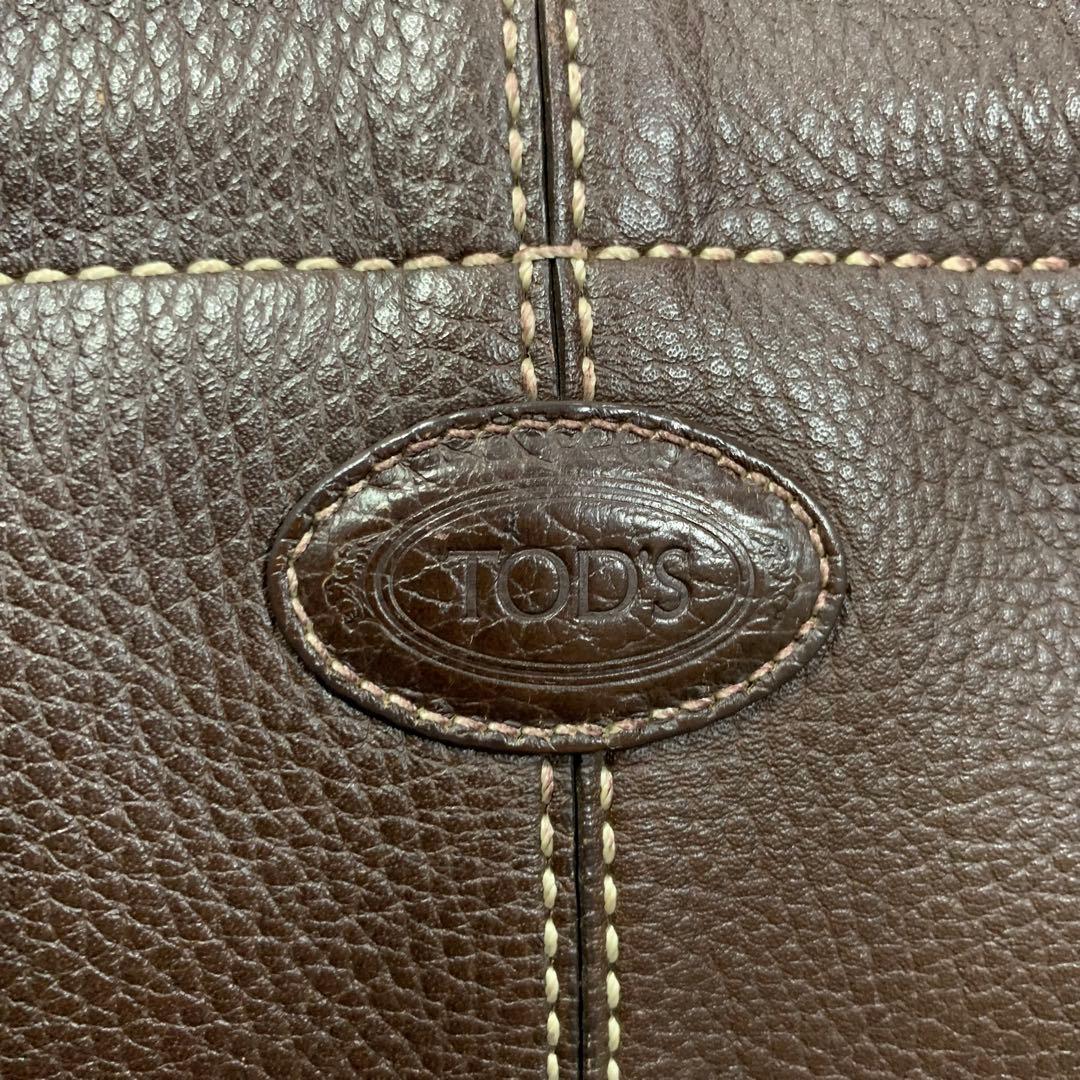 美品 TOD'S トッズ トートバッグ ショルダーバッグ 肩がけ 通勤 ビジネス