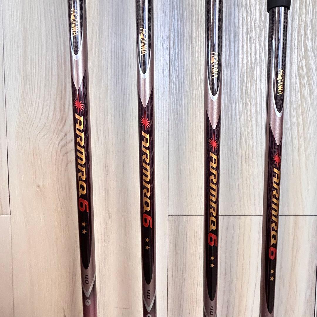 【レディース右】ホンマBERES 超豪華アイアンセット 7本 星2 ARMRQ6