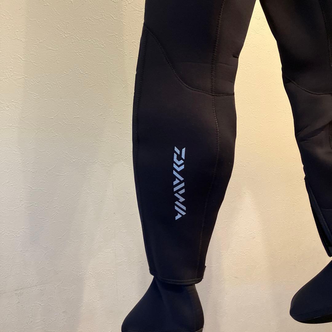 ダイワ鮎ドライタイツ、ソックス先丸 サイズMO