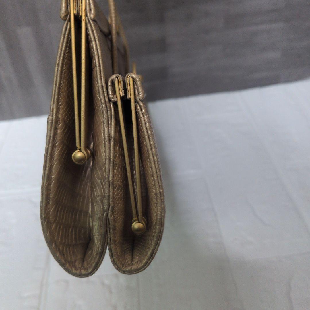 【美品】RODO ロド italy クロコ型押　ワンショルダーバッグ