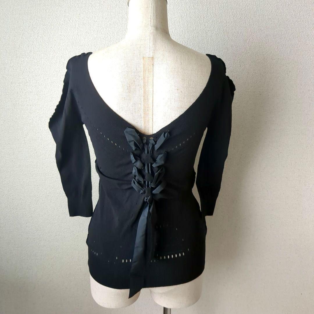 チャコット　Dance sport　ノーソーイング　黒　リボン　トップス　バレエ