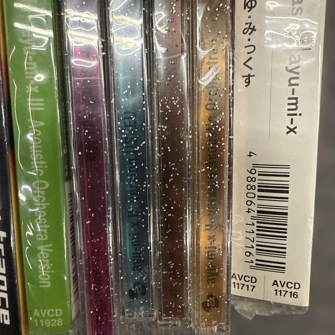 d*9様 浜崎あゆみ ayu-ro mix CDセット一部の外装には傷があります