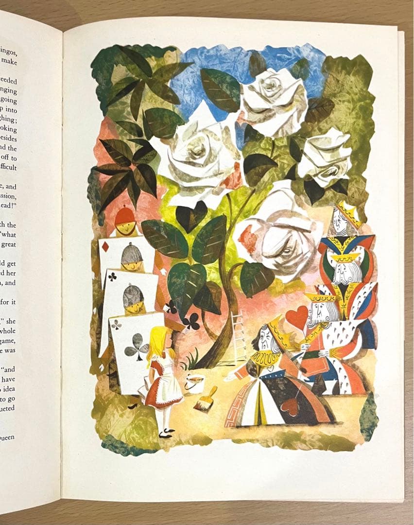 No.246 希少　古書 洋書 アンティーク 不思議の国のアリス・鏡の国のアリス